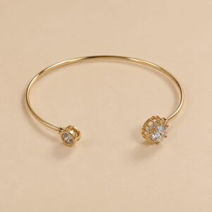 Bracelete Banhado a Ouro pontos de luz