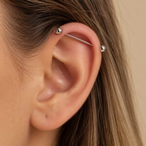 Piercing Aço transversal