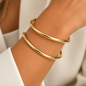 Bracelete Banhado a Ouro 2 aros