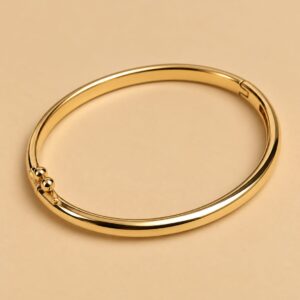 Bracelete Banhado a Ouro liso