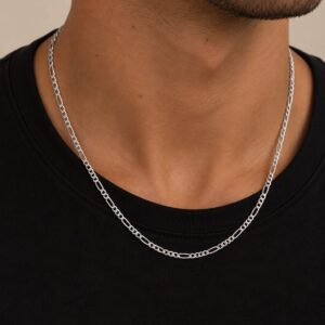 Corrente  Prata Legitima 3x1 2mm