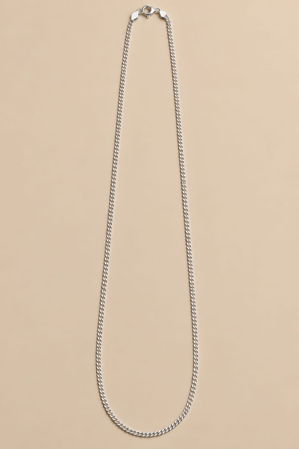 Corrente  Prata Legitima  grumet 2mm